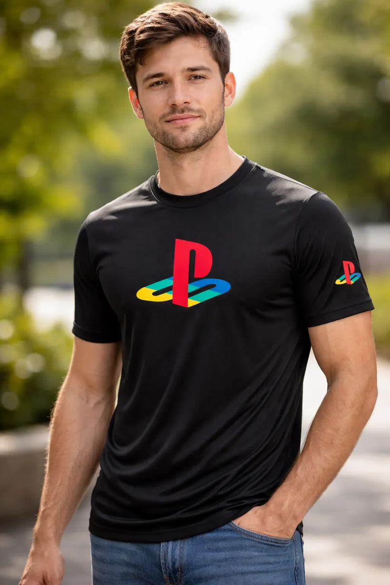 Playera Playstation Videojuegos Gaming Gamer Streaming Ps5