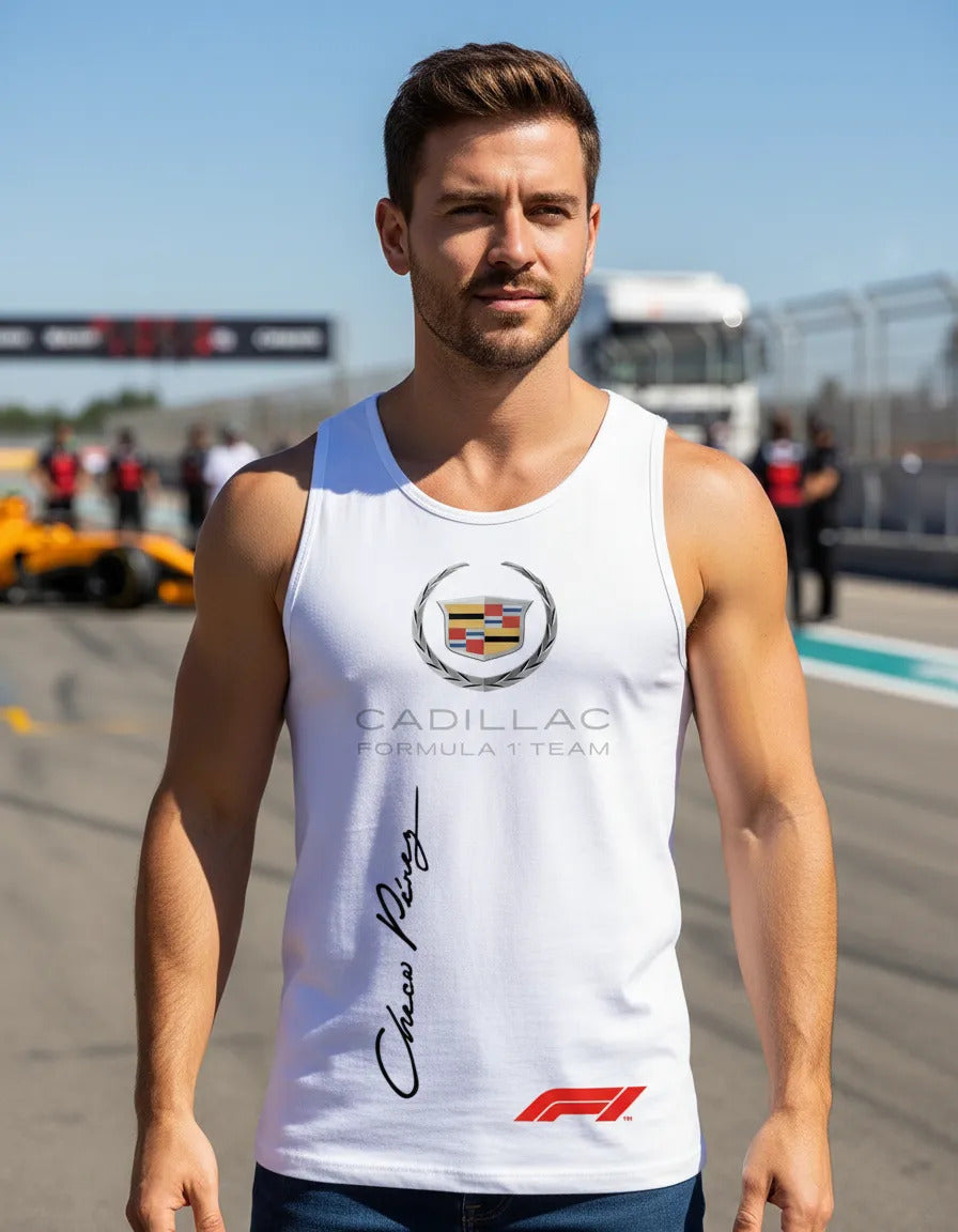 Playera Sin Mangas Cadillac Formula 1 Team F1 Automovilismo