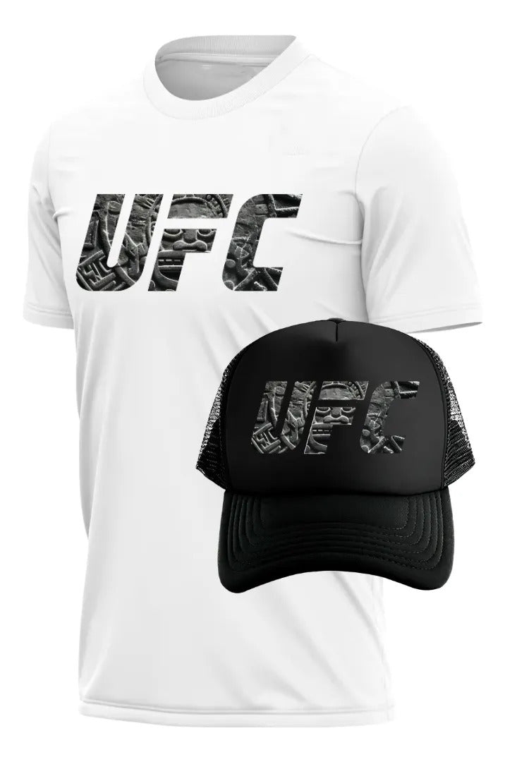 Playera Y Gorra Ufc Ultimate Fighter Championship Mma Box Jj