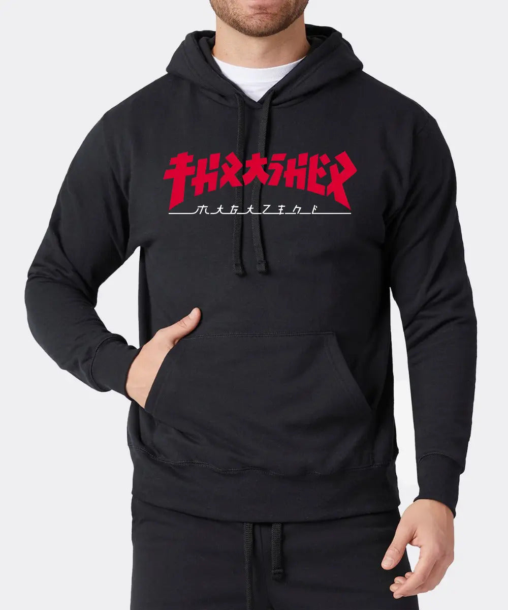 Sudadera Thrasher Magazine Godzilla Skate Deportes Urbanos