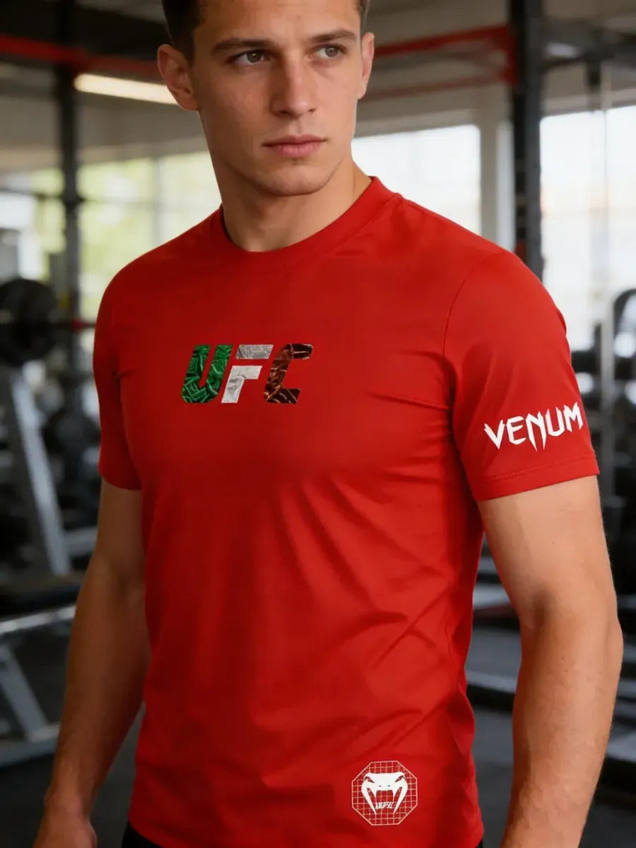 Playera Y Gorra Ufc Venum Octa Mma Box Muay Thai Kick Bjj Kb