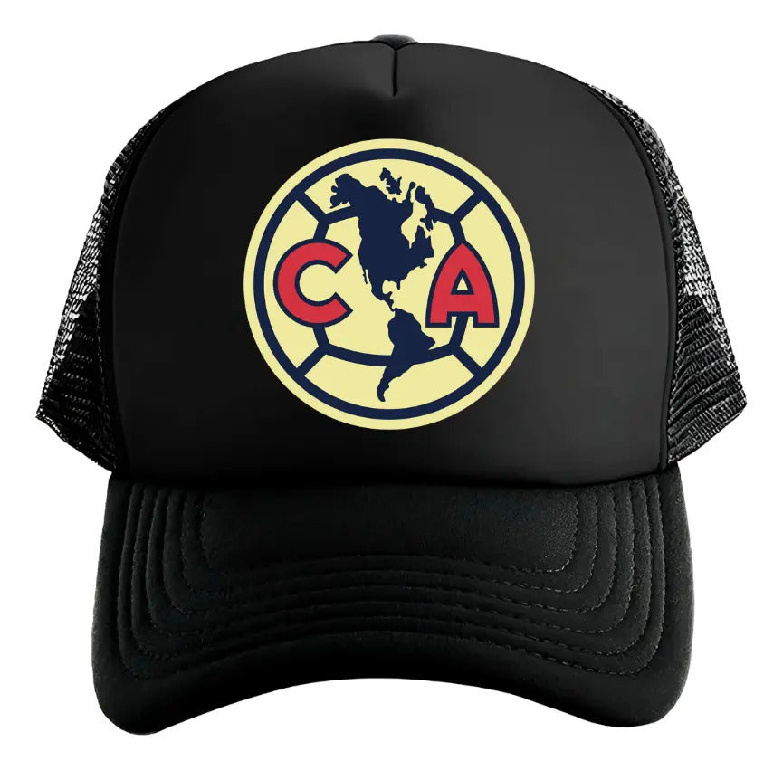 Gorra Trucker Club América Liga Mx Fútbol Soccer Deportes