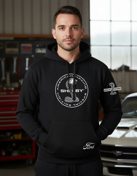Sudadera Shelby Cobra Ford Mustang Coche Vehículo Auto