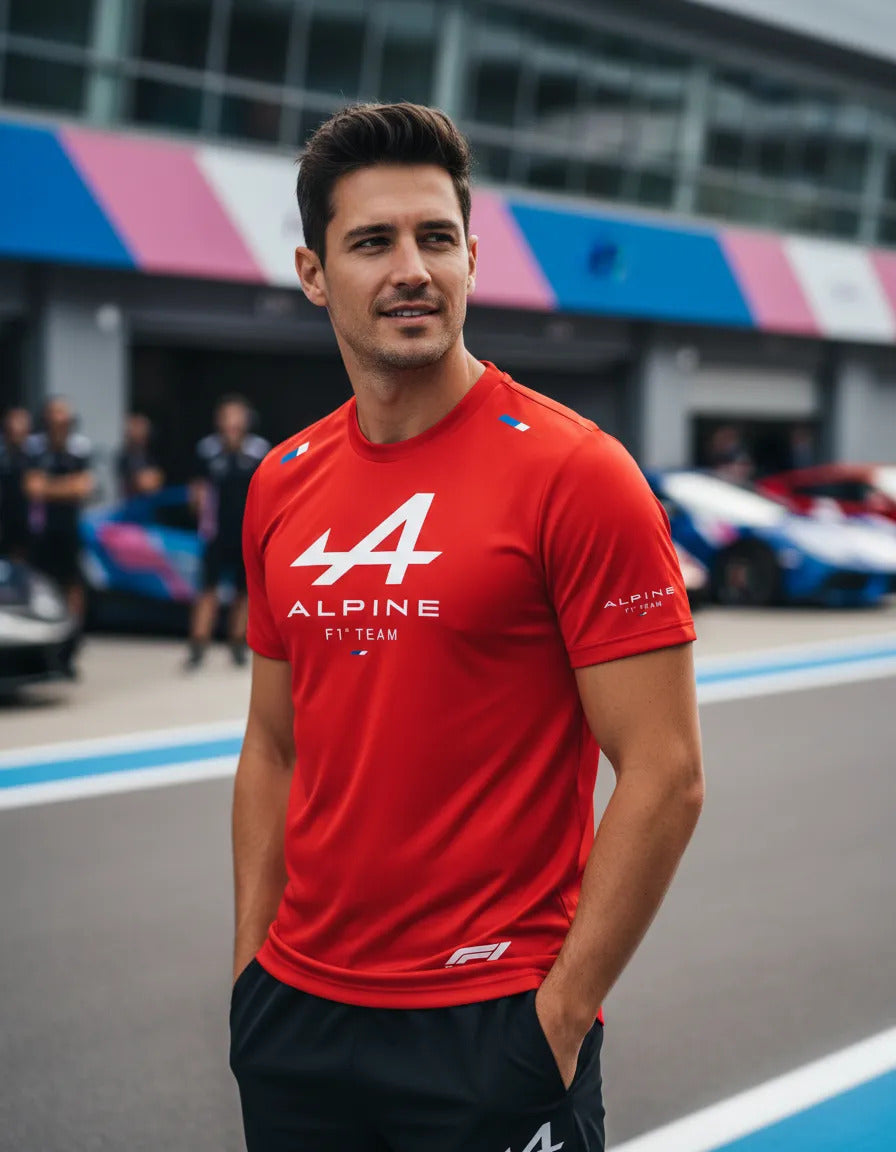 Playera Deportiva Alpine Formula 1 Team F1 Autos