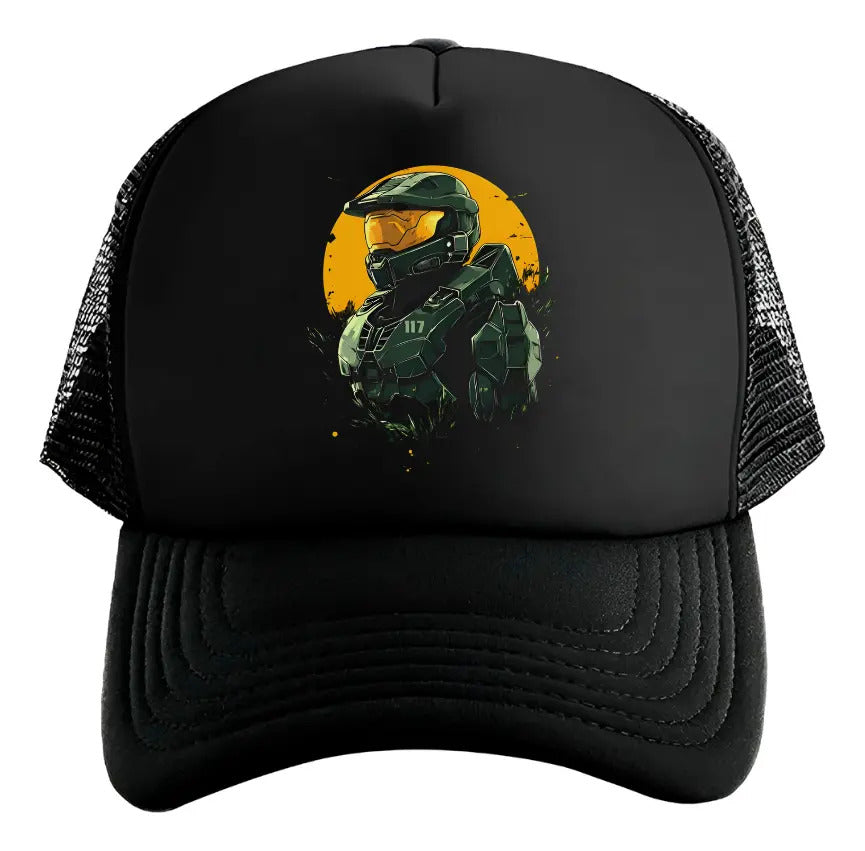 Gorra Halo Master Chief Videojuegos Gamer Xbox Pc Streaming