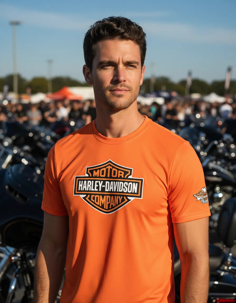 Playera Deportiva Harley Davidson Motos Motociclismo