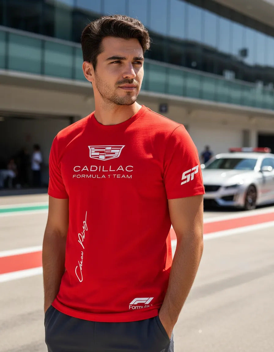 Playera Y Gorra Cadillac Formula 1 Team F1 Automovilismo