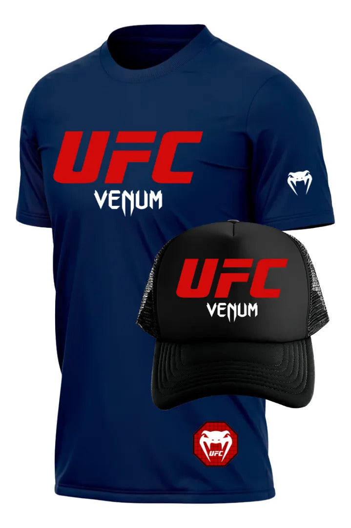 Playera Y Gorra Ufc Venum Mma Algodón