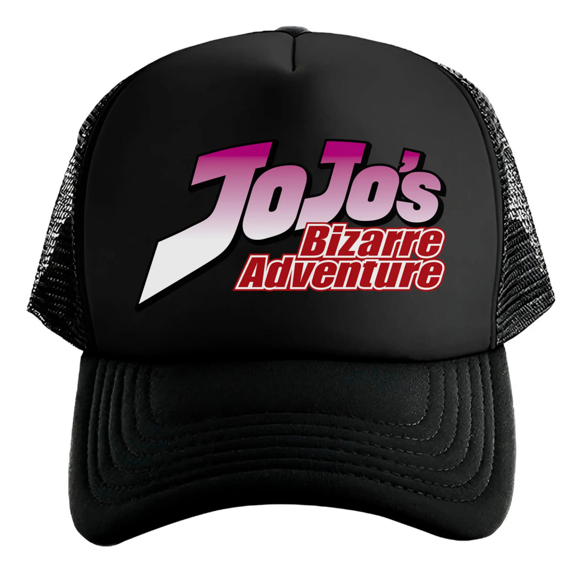 Gorra Jo Jos Bizarre Adventure Anime Negro Ajustable Jjba