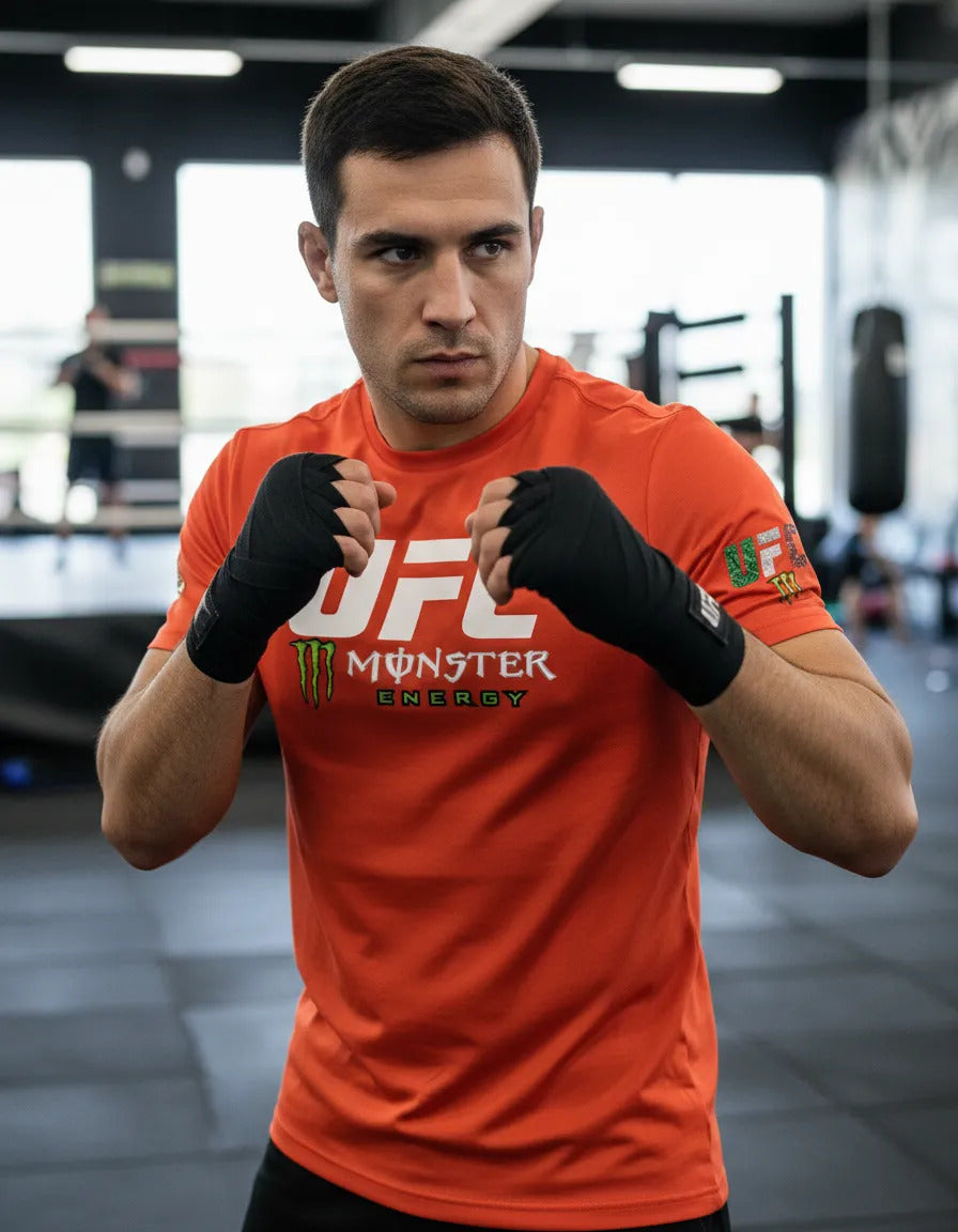 Playera Ufc Monster Energ Mma Box Muay Thai Bjj Kick Boxing
