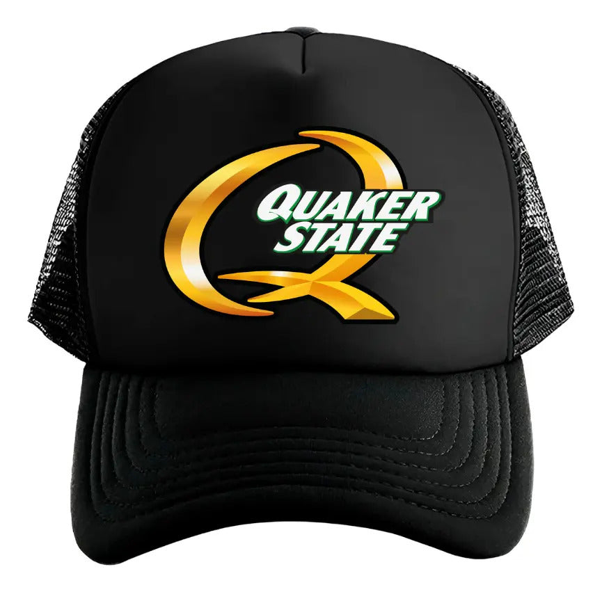 Gorra Quaker State Nascar Daniel Suárez Negro Ajustable Qs