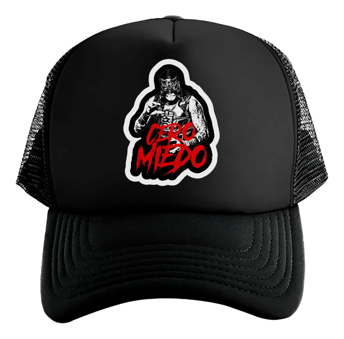 Gorra Penta Cero Miedo Wwe Aaa Lucha Triple A Deportes Negro Ajustable Penta