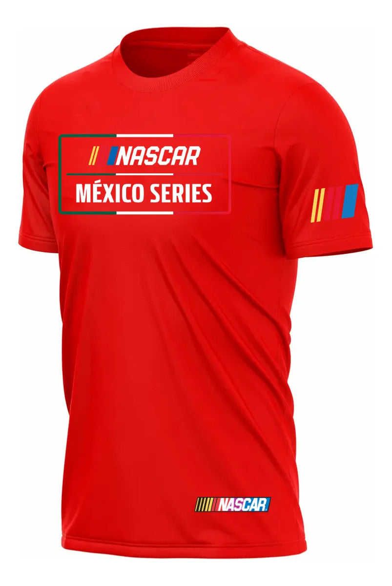 Playera Nascar Coche Automovilismo México Autos