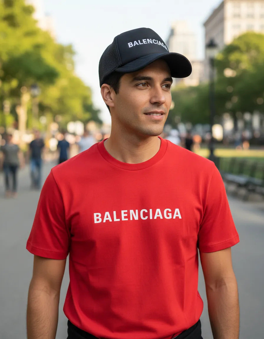 Playera Y Gorra Balenciaga Moda Aesthetic Actualidad Moderno