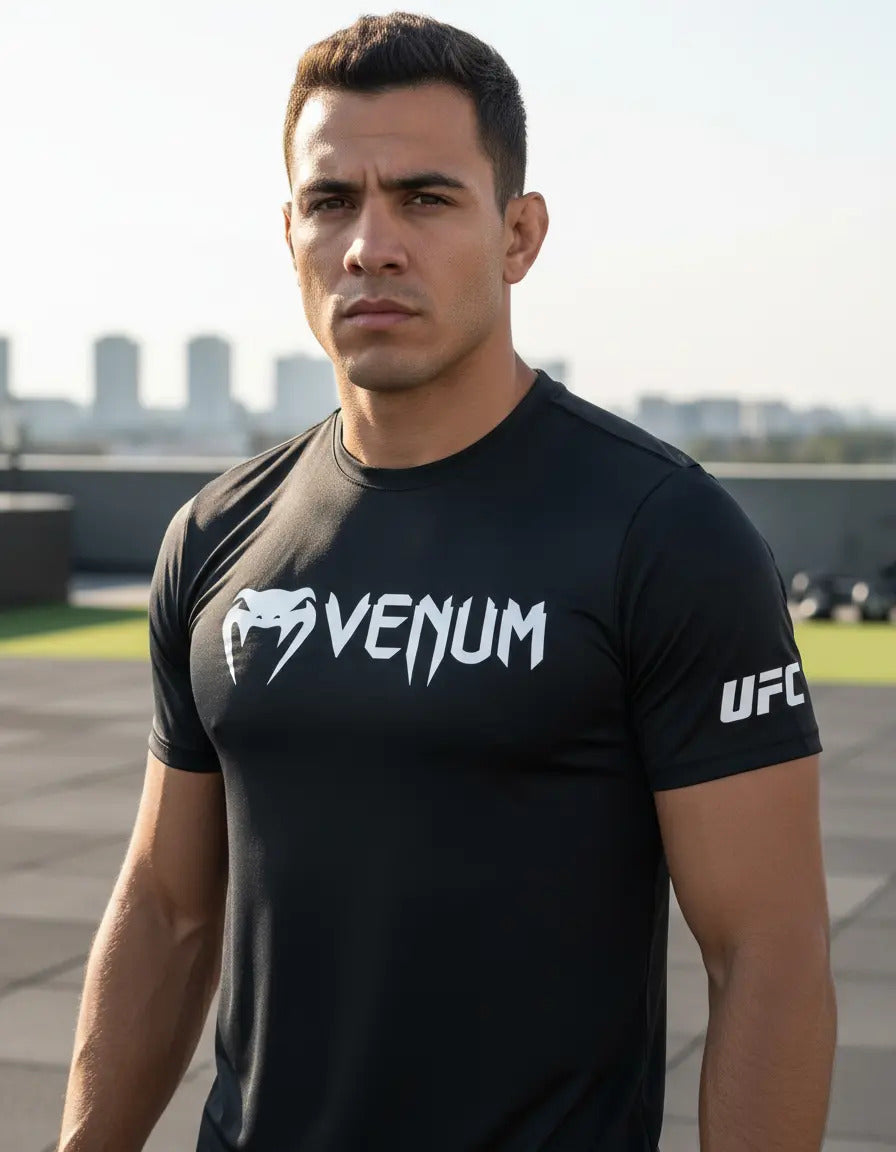 Playera Algodón Venum Ufc Classic Mma Box Muay Thai