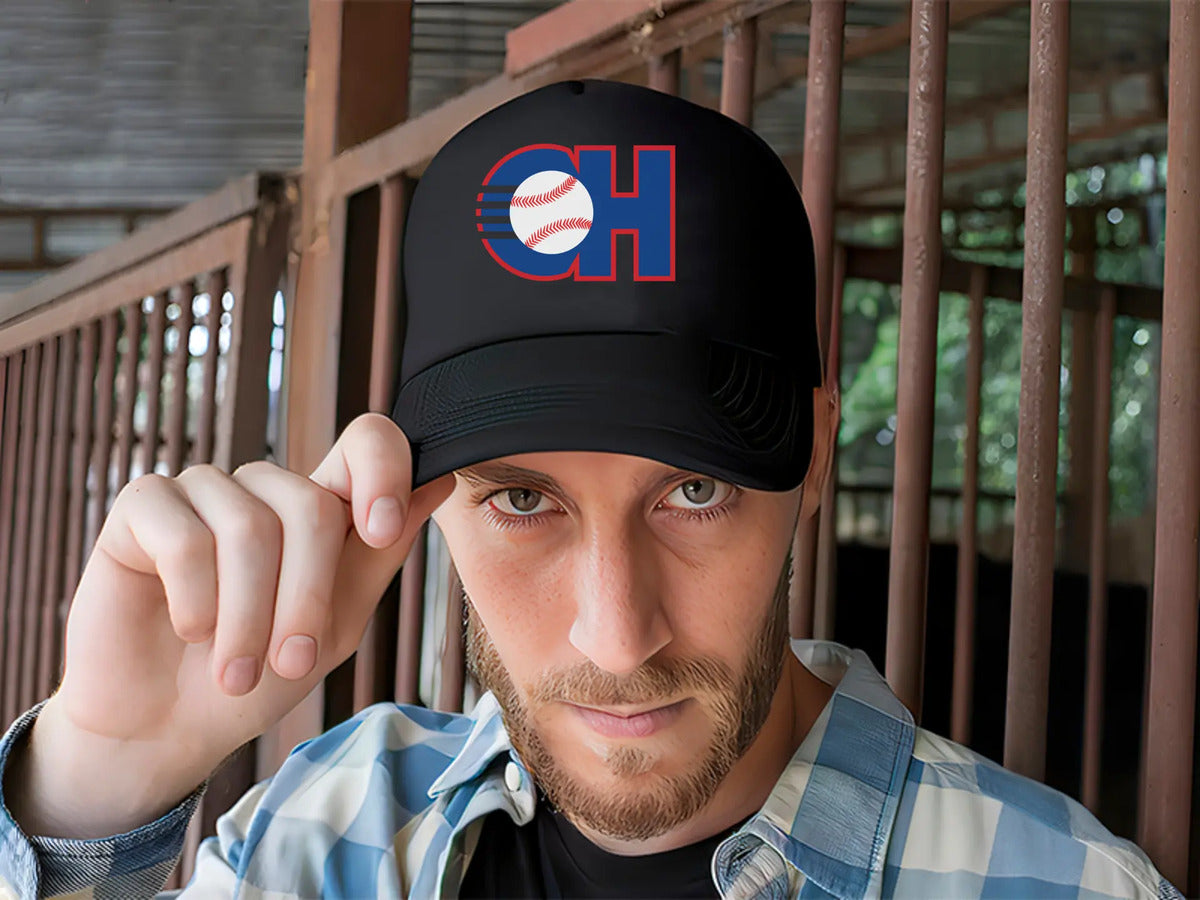 Gorra Trucker Charros Jalisco Béisbol Lmb México Deportes Negro Ajustable Charros