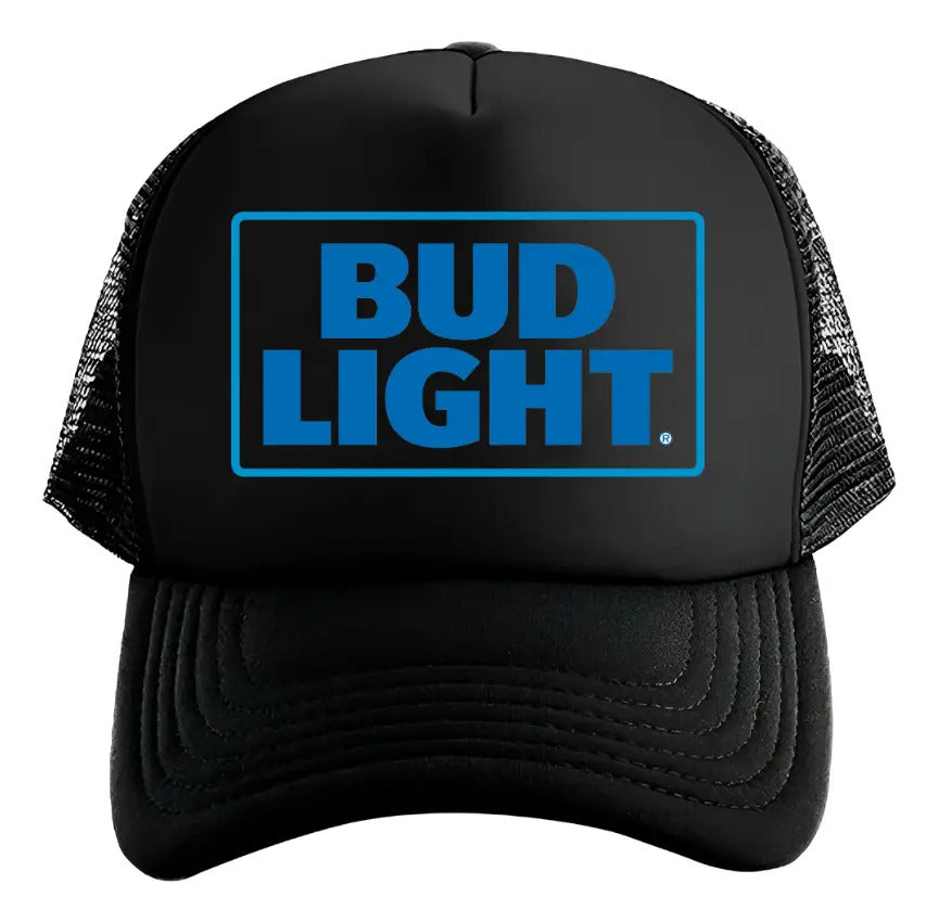 Gorra Bud Light Cerveza Bebida Negro Ajustable Bl