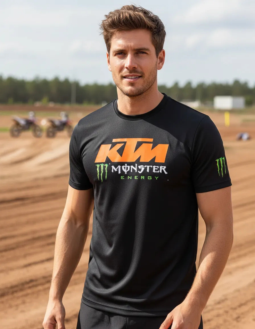 Playera Deportiva Ktm Monster Energ Off Road Motocross