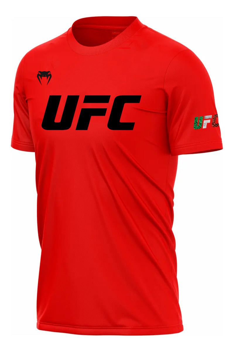 Playera Ufc Venum Mma Box Muay Thai Kick Boxing Bjj Algodón
