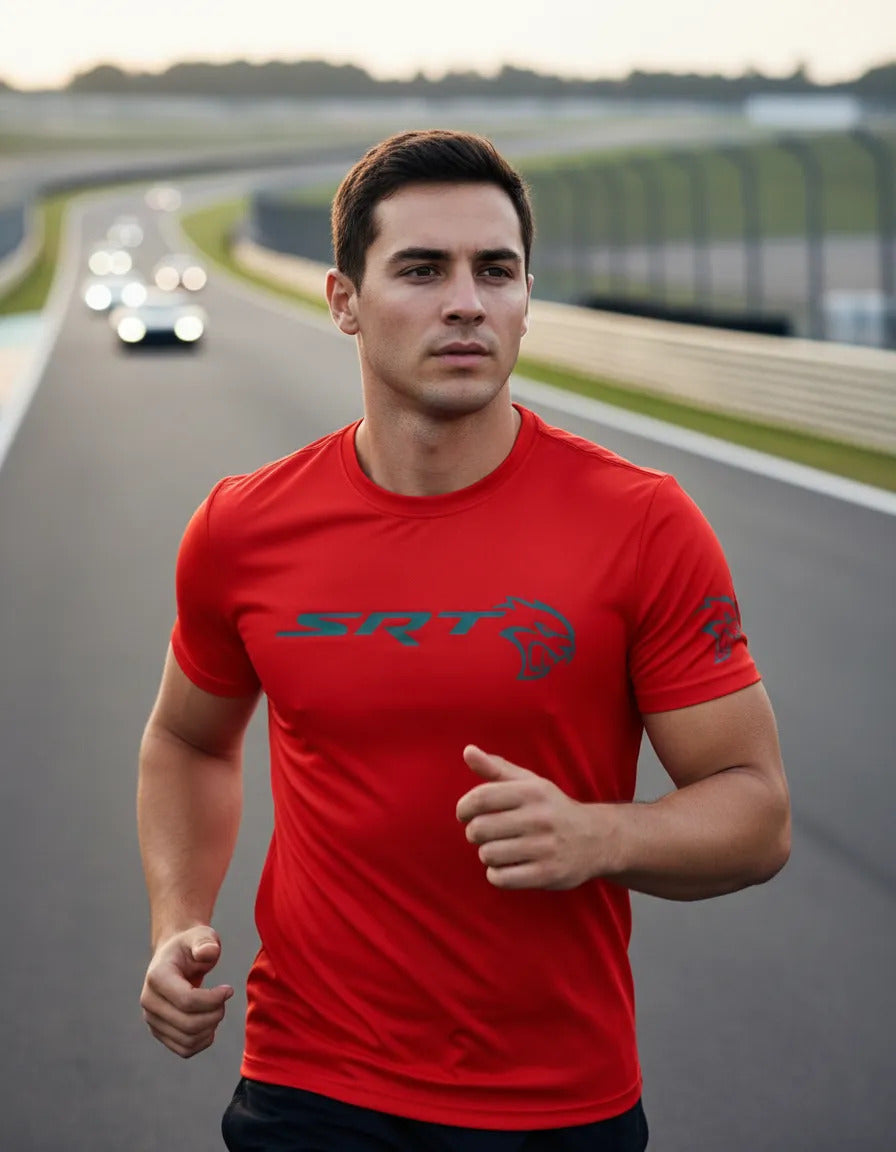 Playera Deportiva Hellcat Srt Challenger Dodge Automovilismo