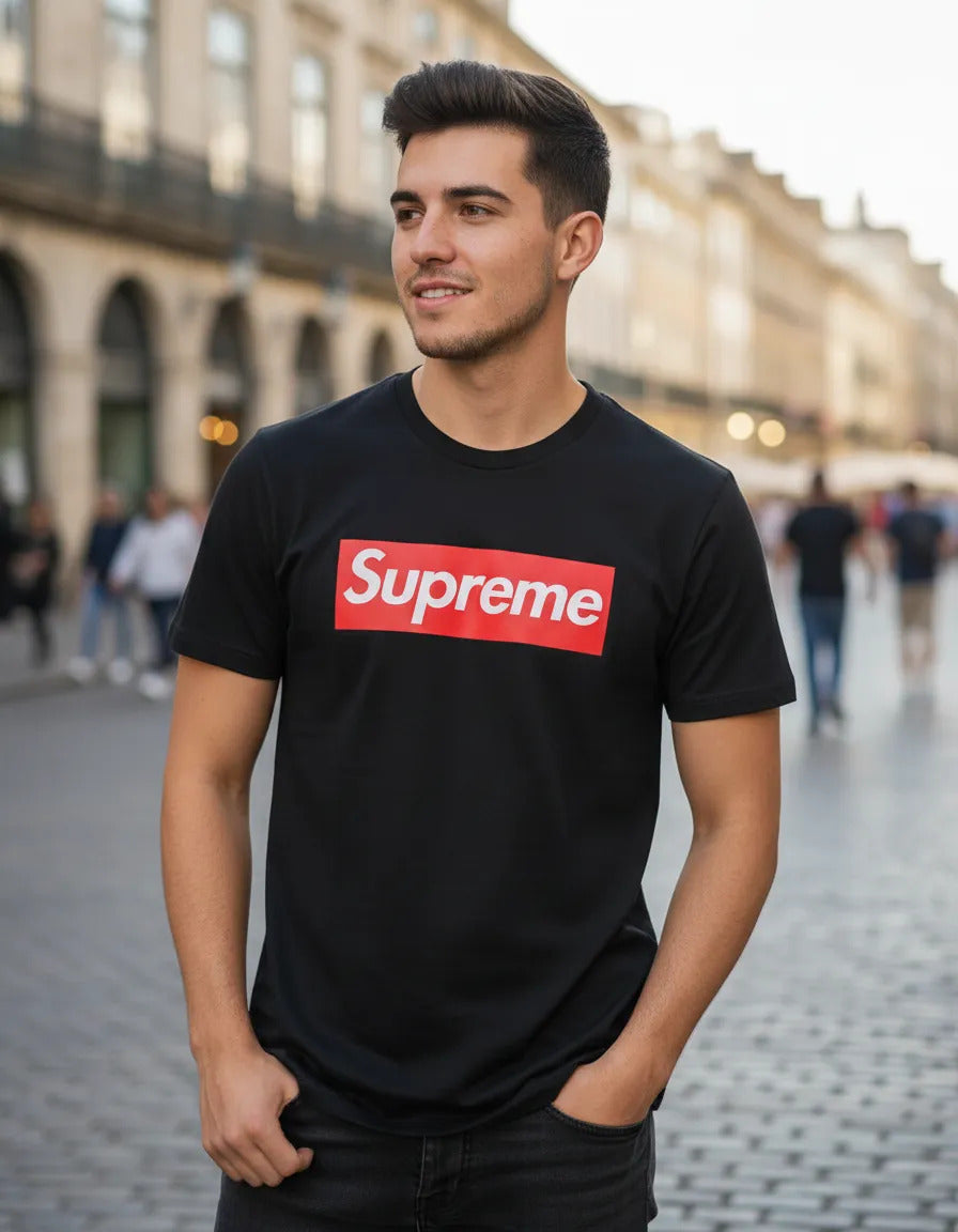 Playera Supreme Moda Aesthetic Actualidad Moderno