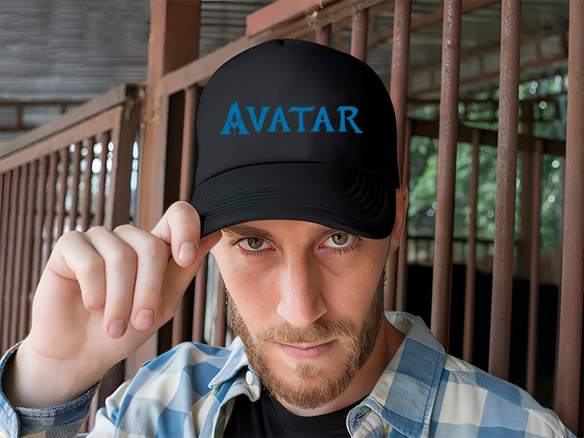 Gorra Avatar Negro Ajustable Avatar