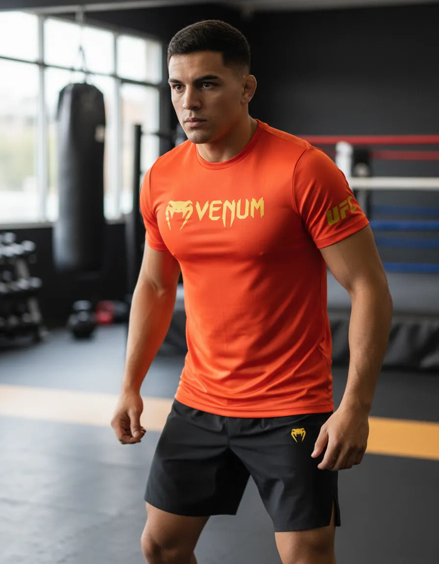 Playera Deportiva Venum Ufc Classic Mma Box Muay Thai Kb Bjj