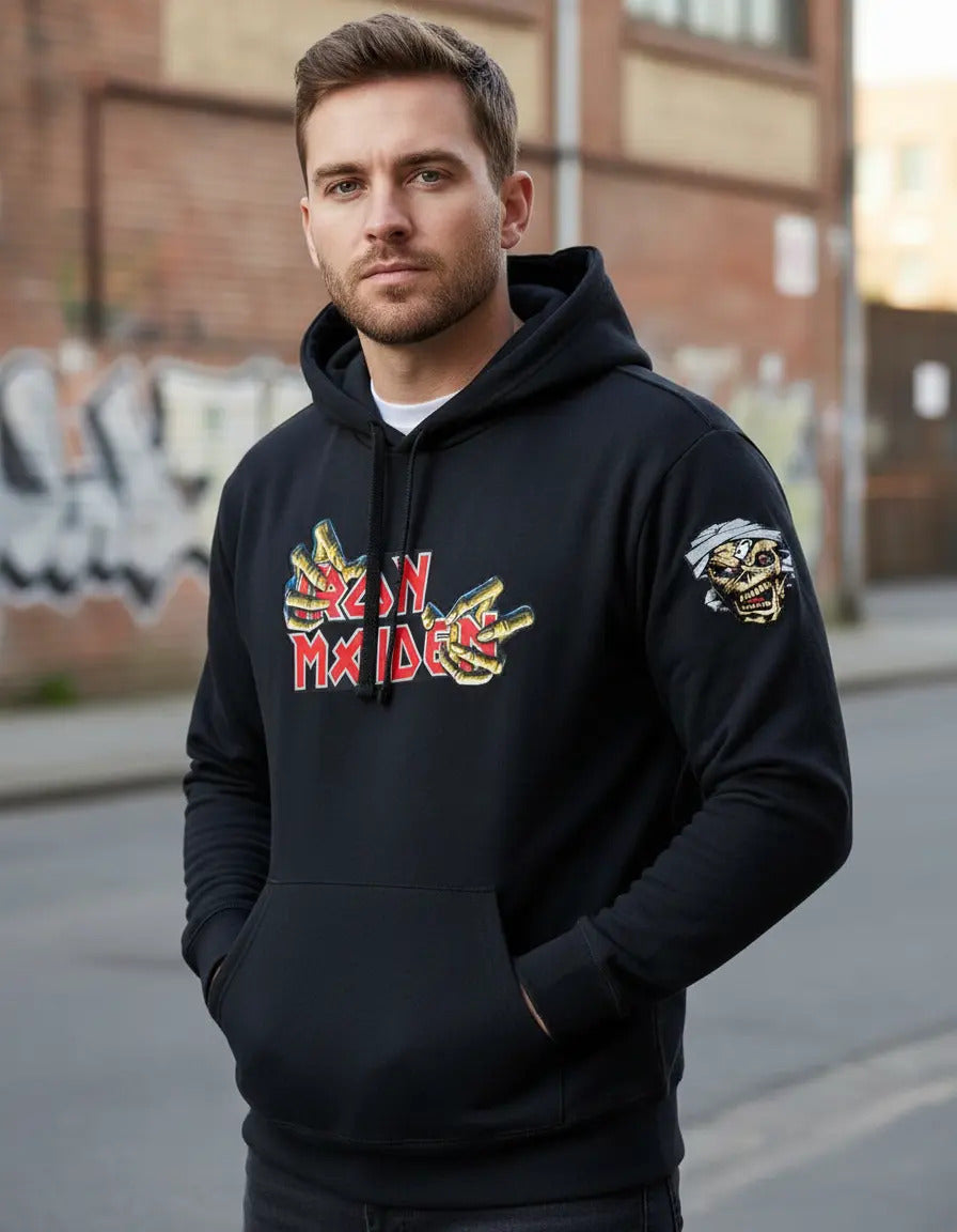 Sudadera Iron Maiden Musica Rock Heavy Metal