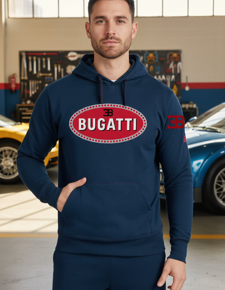 Sudadera Bugatti Automovilismo Vehículo Coche