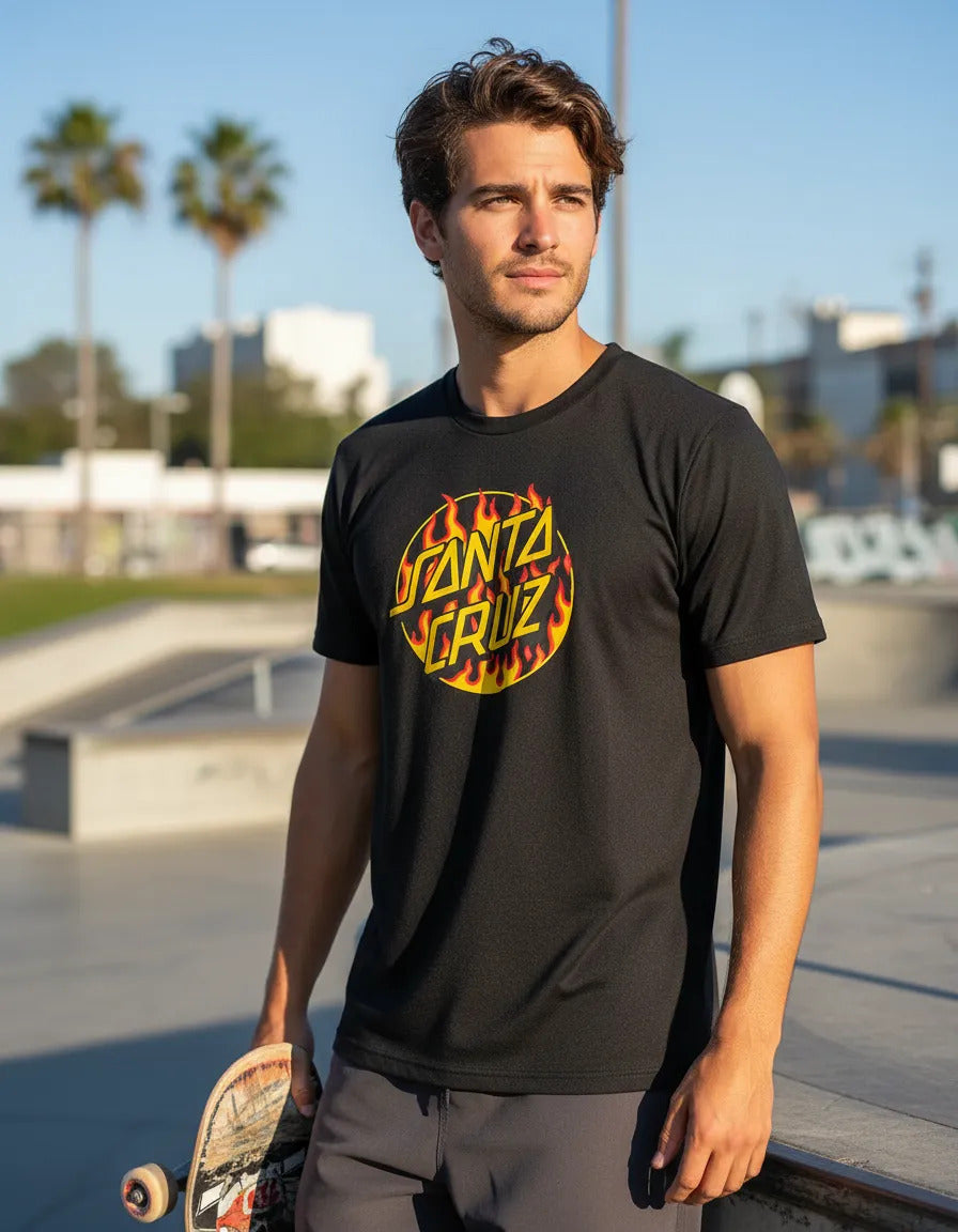 Playera Deportiva Santa Cruz Skate Skateboard