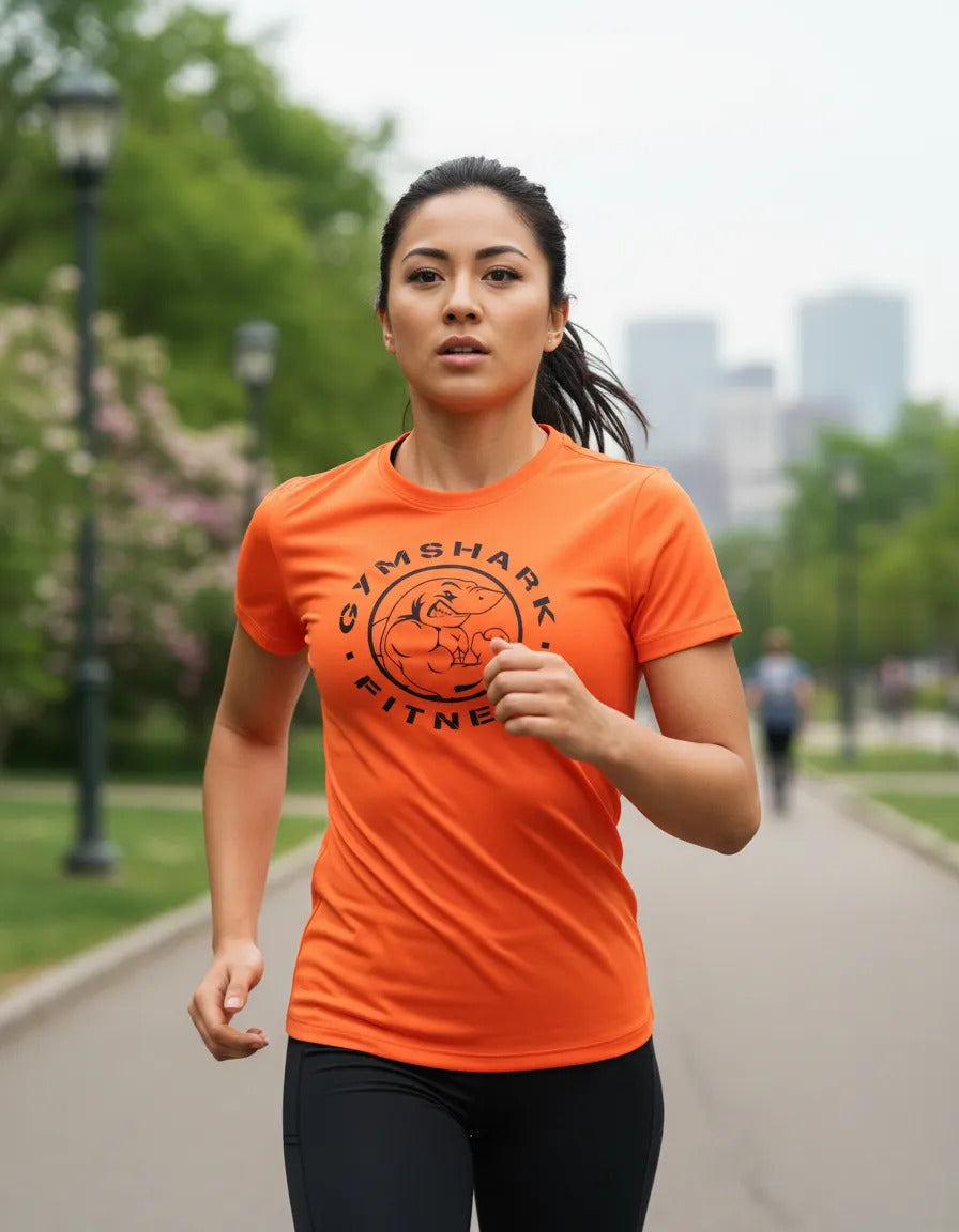 Playera Dry Fit Gym Shark Gym Fitness Running Deportes