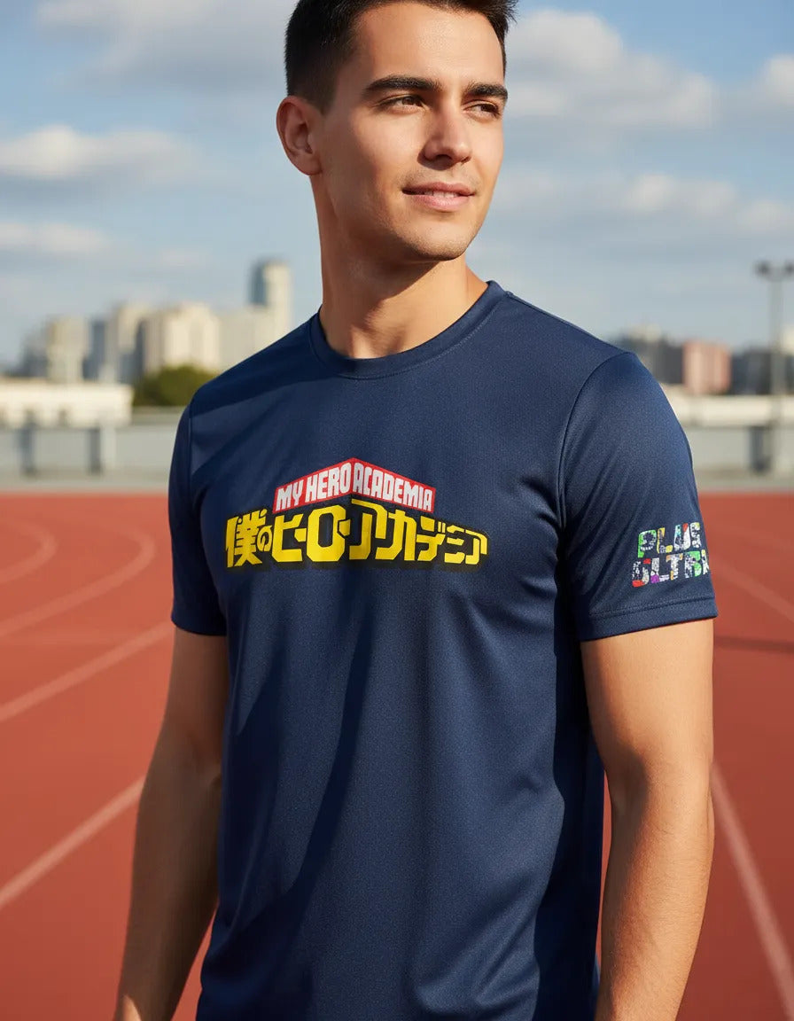 Playera Deportiva My Hero Academia All Might Bakugo Anime