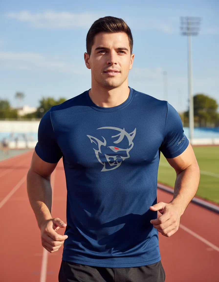 Playera Deportiva Hellcat Srt Challenger Dodge Automovilismo