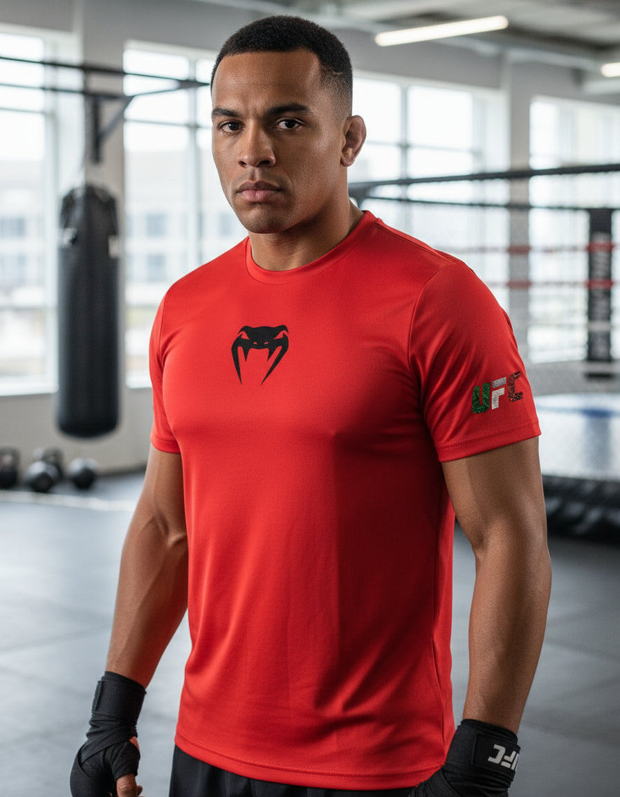 Playera Algodón Venum Ufc War Mma Box Muay Thai Kick Boxing