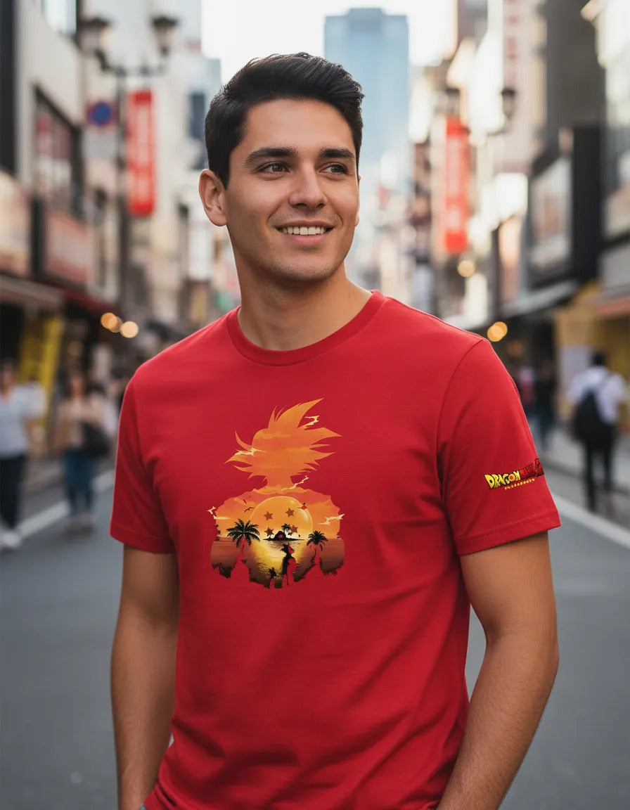 Playera Gokú Dragón Ball Z Anime Vegeta Gohan Trunks Dbz Dbs