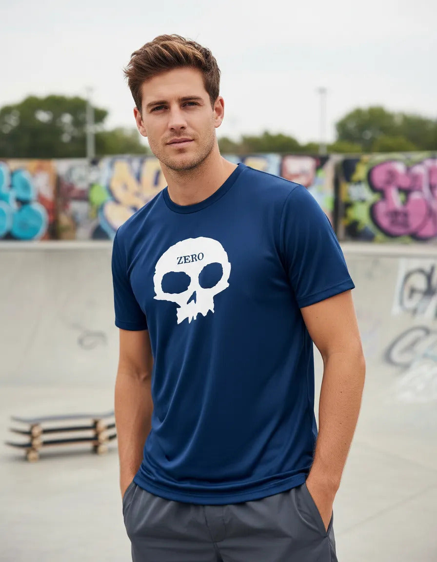 Playera Deportiva Zero Skate Skateboard Moda Urbana