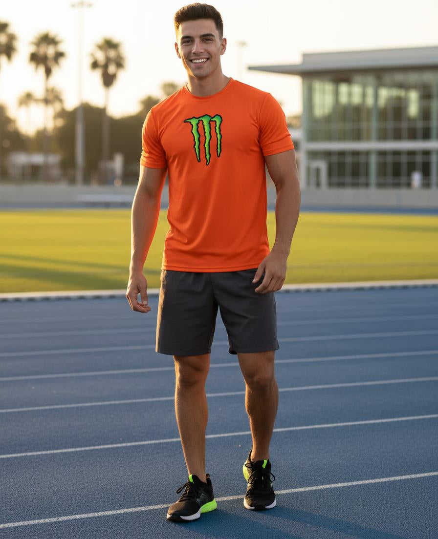 Playera Deportiva Monster Energ Ufc Mma Box F1 Fútbol Gaming