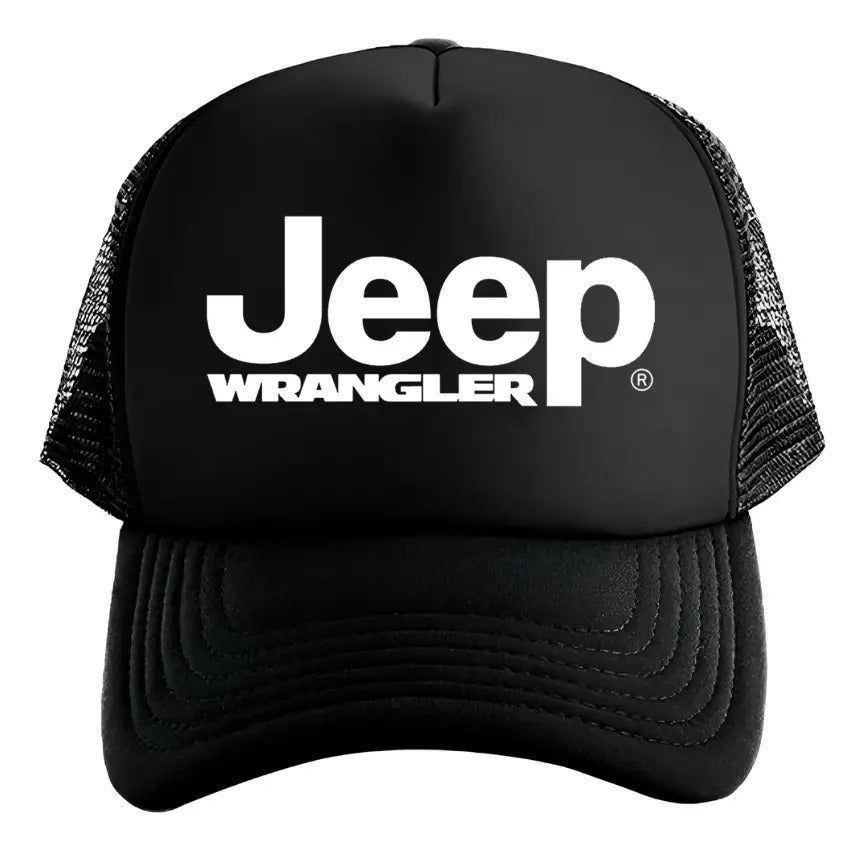 Gorra Trucker Jeep Wrangler Coche Vehículo Automóvil Carro