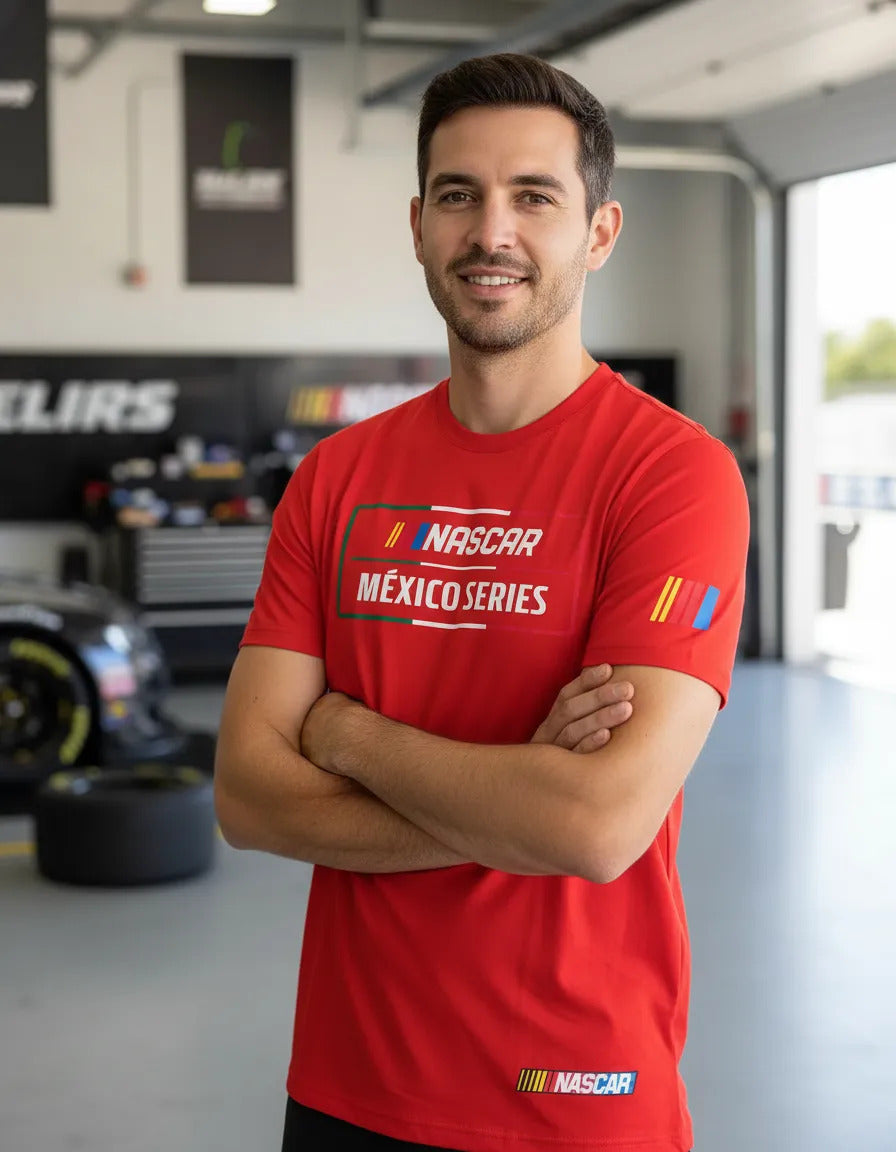 Playera Nascar Coche Automovilismo México Autos