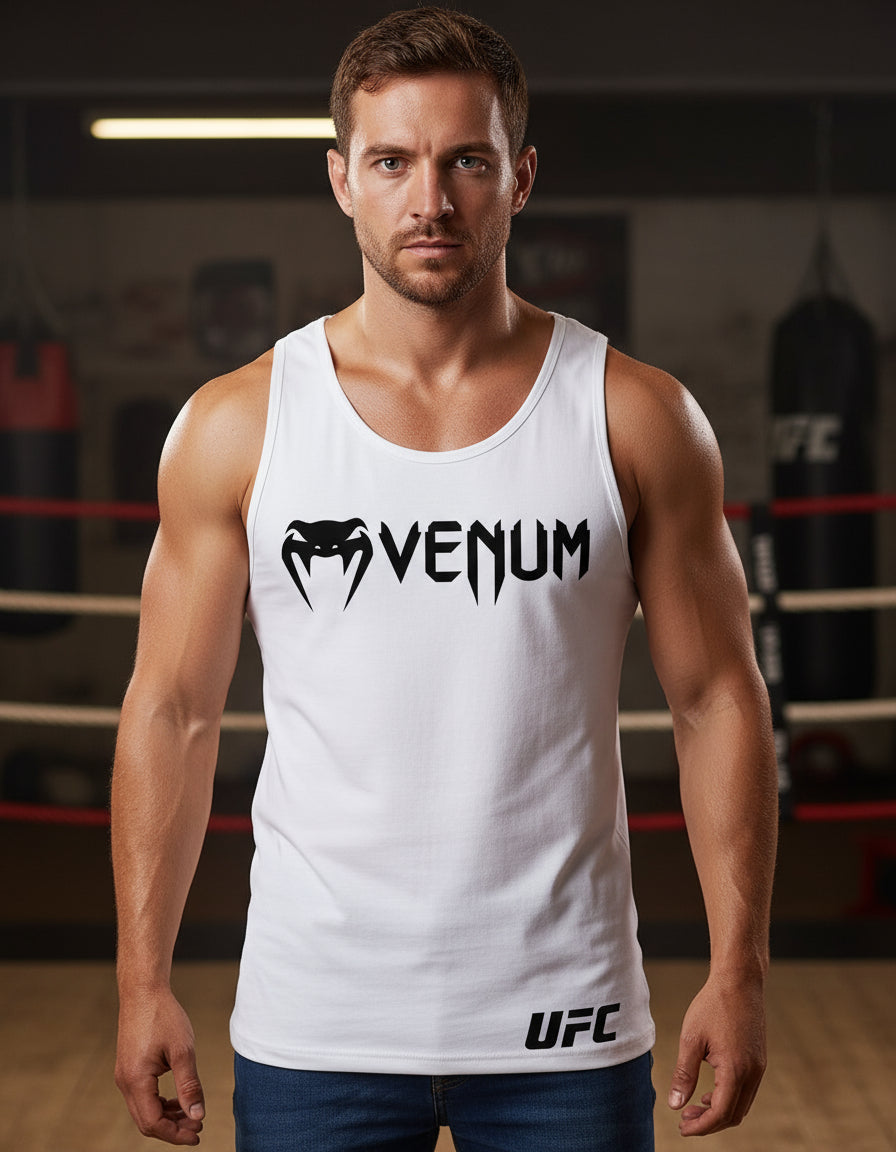 Playera Sin Mangas Venum Ufc Classic Mma Box Muay Thai