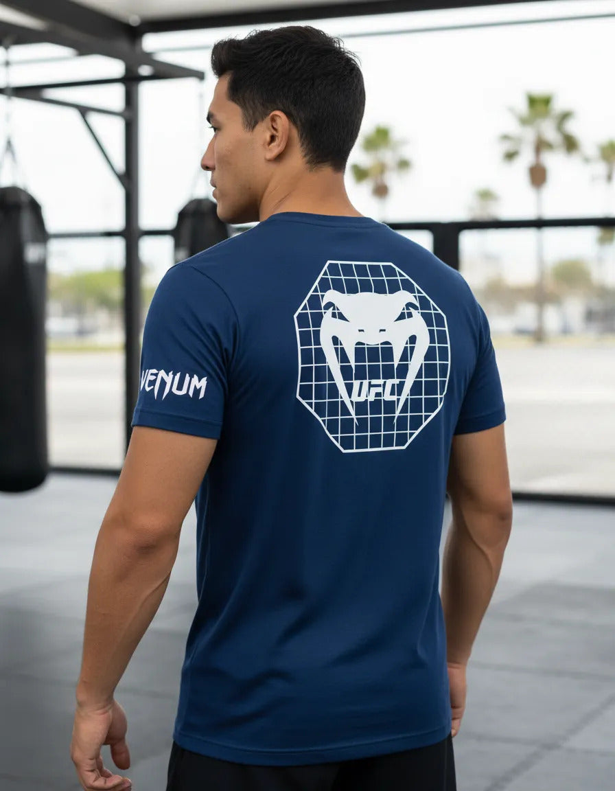 Playera Algodón Ufc Venum Octa Mma Box Muay Thai Kick Boxing