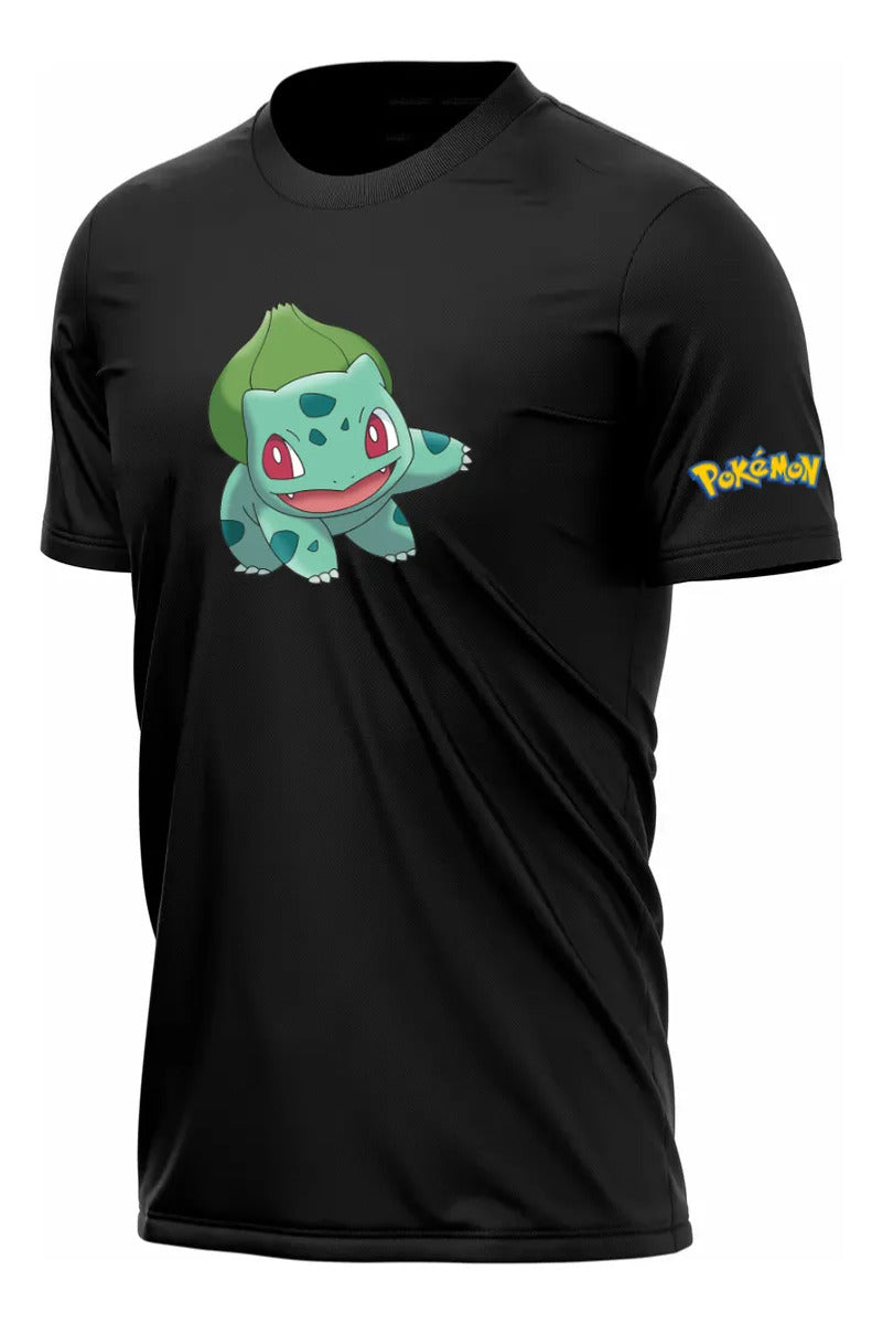 Playera Deportiva Squirtle Charmander Bulbasaur Pokémon