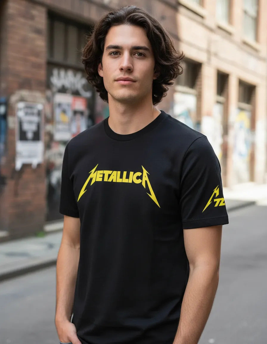 Playera Metallica Música Rock Heavy Metal
