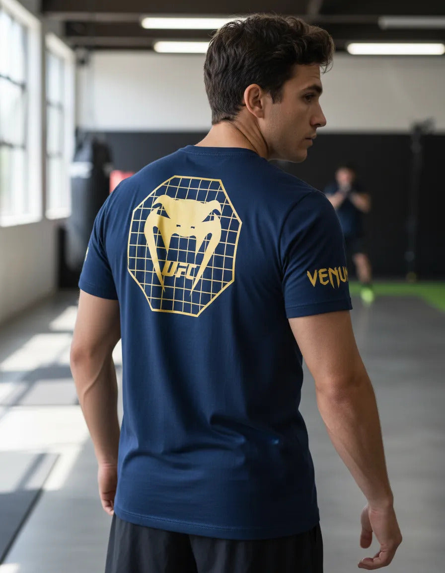 Playera Algodón Ufc Venum Octa Mma Box Muay Thai Kick Boxing