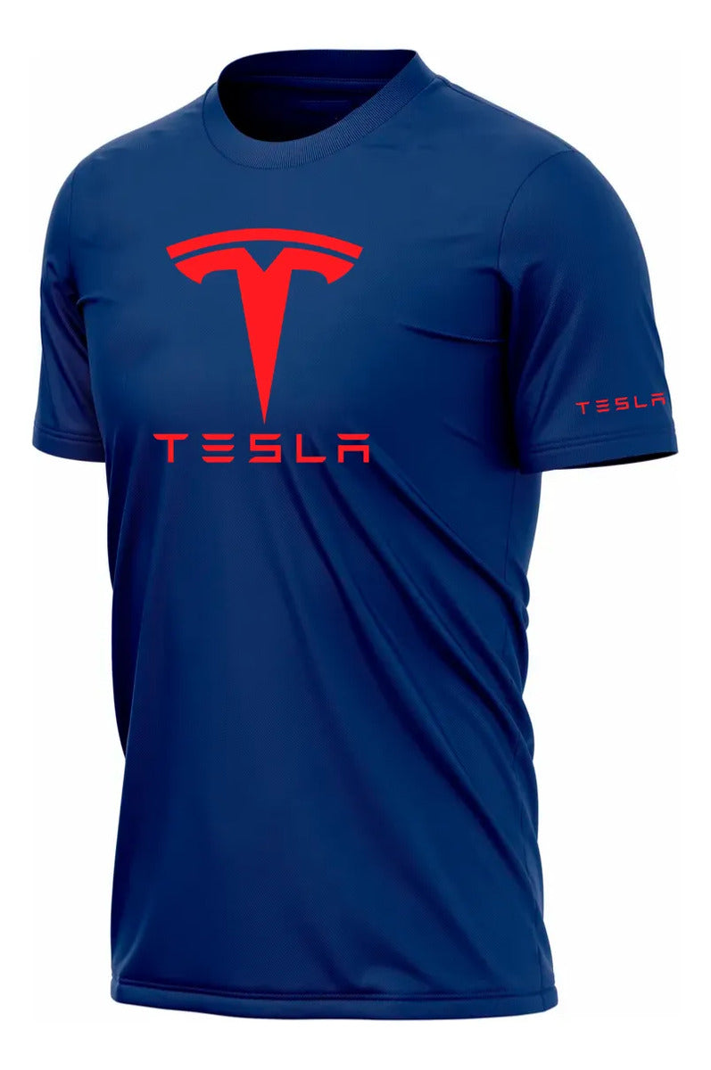 Playera Tesla Automovilismo Vehículo Coche