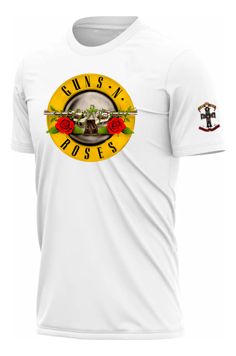 Playera Guns & Roses Música Rock Slash Guitarra Axel Rose