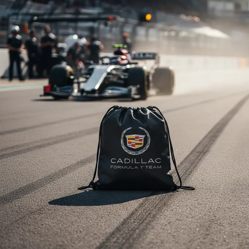 Pack Playera Sudadera Gorra Mochila Cadillac Formula 1 Team