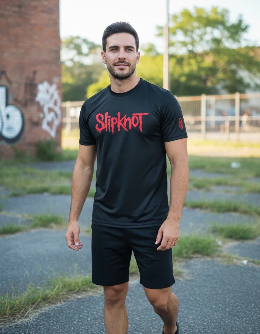 Playera Deportiva Slipknot Música Rock Heavy Metal