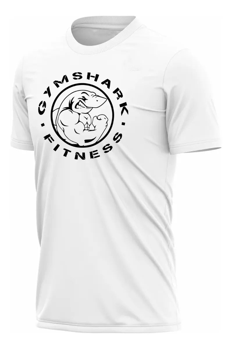 Playera Dry Fit Gym Shark Gym Fitness Running Deportes