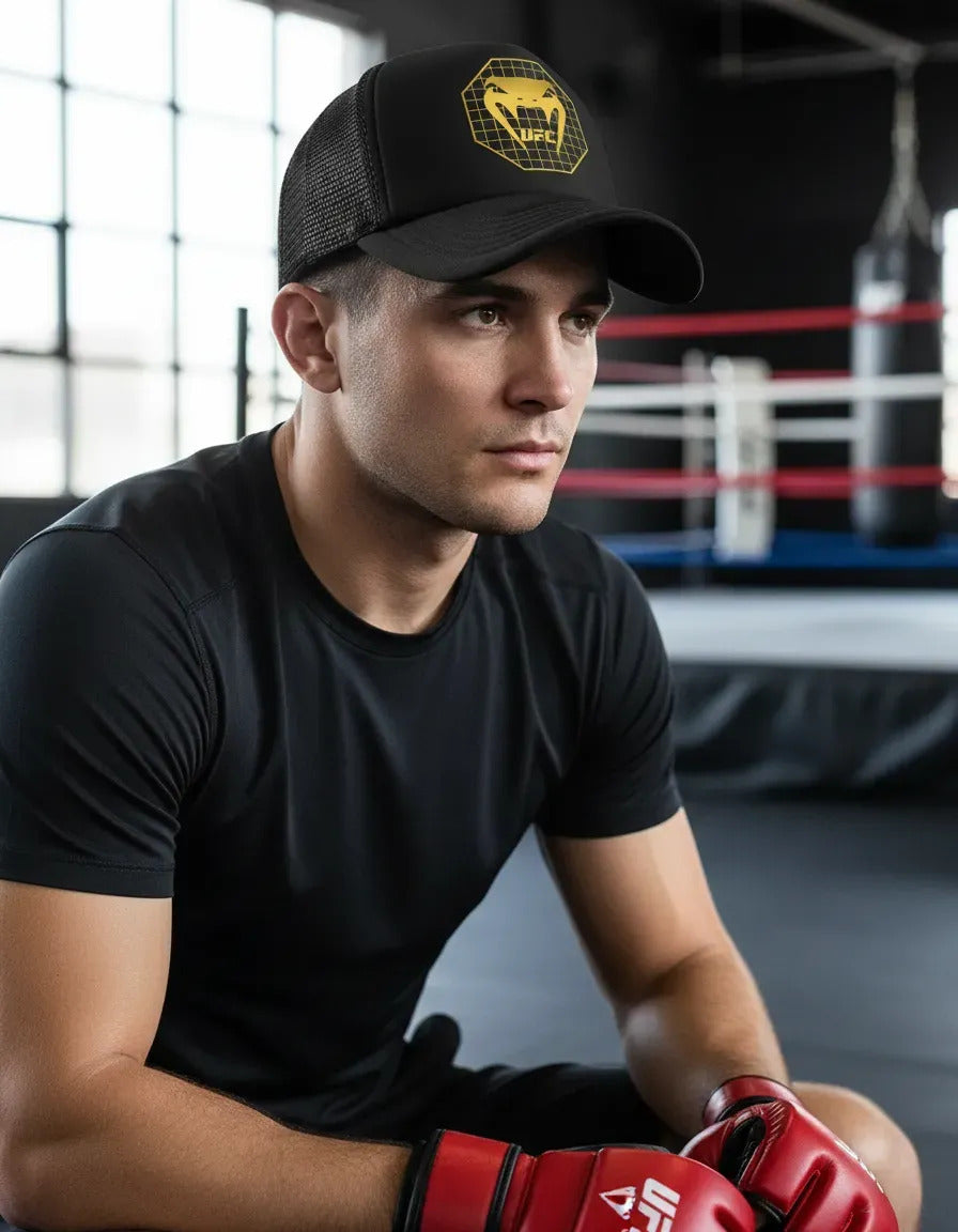 Playera Y Gorra Ufc Venum Octa Mma Box Muay Thai Kick Bjj Kb